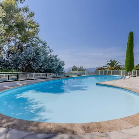 1-br Sea View Luxury Residential With Pool Lejlighed Cannes
